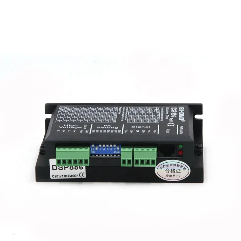 

Factory драйвер двигателя Siheng Sihong DM556 2-фазный цифровой контроллер драйвера шагового двигателя для шагового двигателя Nema23 Nema24 Nema34