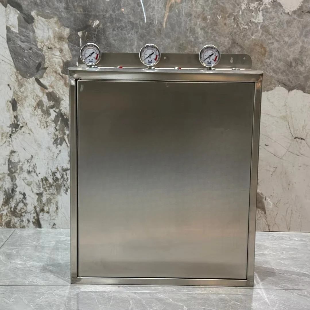 

Stainless Steel Housing 3 Stages Triple Jumbo 20-inch Stainless Steel Big Blue Whole House Water Filtration System