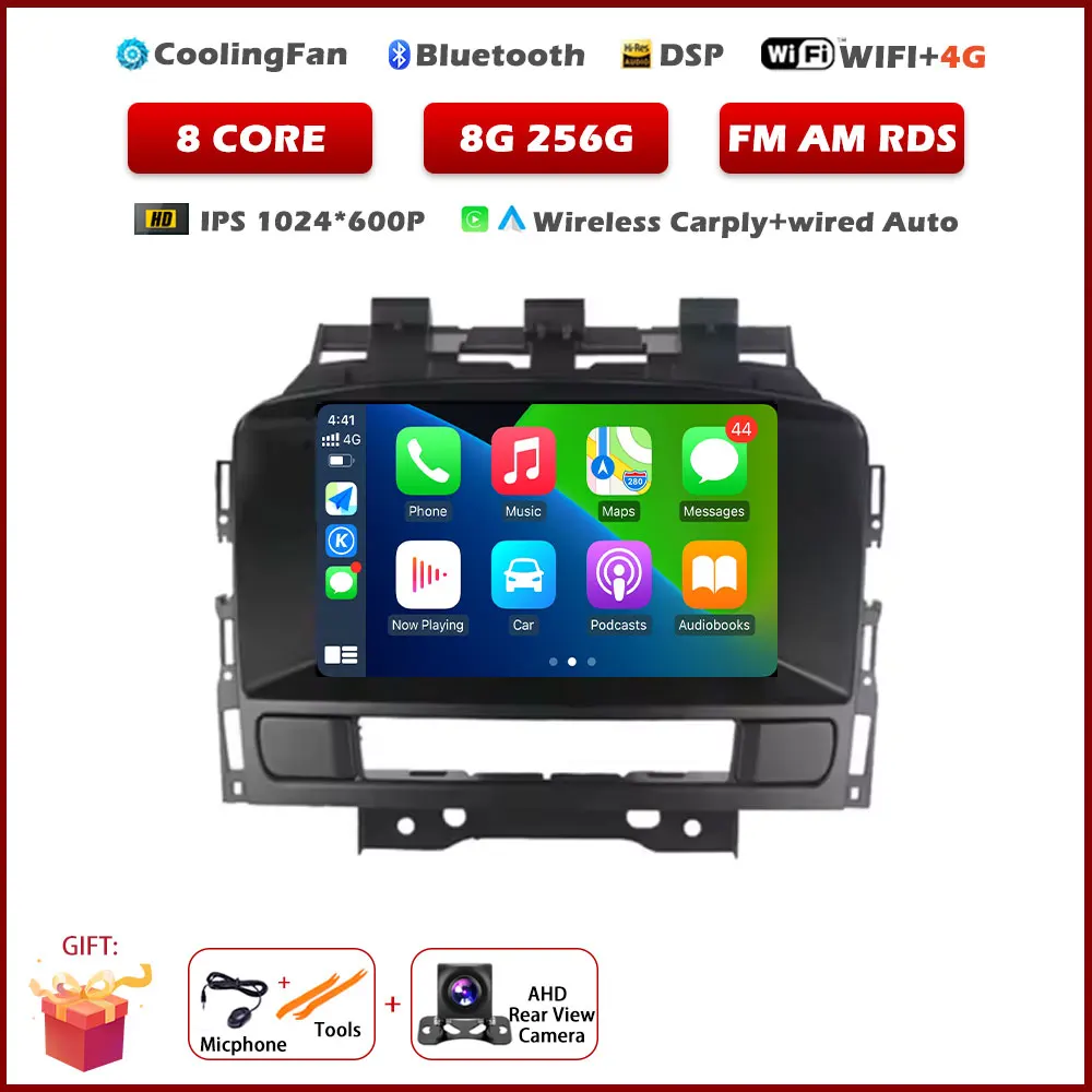 Radio Carplay Voor Opel Astra J 2011-2014 Buick Excelle GT XT Auto Multimedia Speler Intelligent Systeem Android Auto navigatie