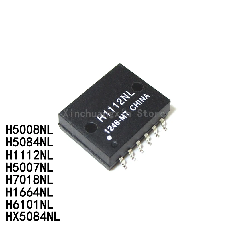 1PCS H1112NLT H5008NL H5007NL H5084NL HX5084NL H7018NL H1664NL H6101NL SMD Audio/Signal pulse transformer