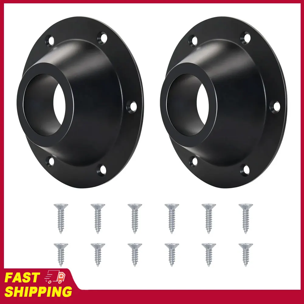 

Aluminum Alloy Camper Table Base Mount with Screws 2Pack RV Table Base Mount for Mounting Both Ends of Table Pole