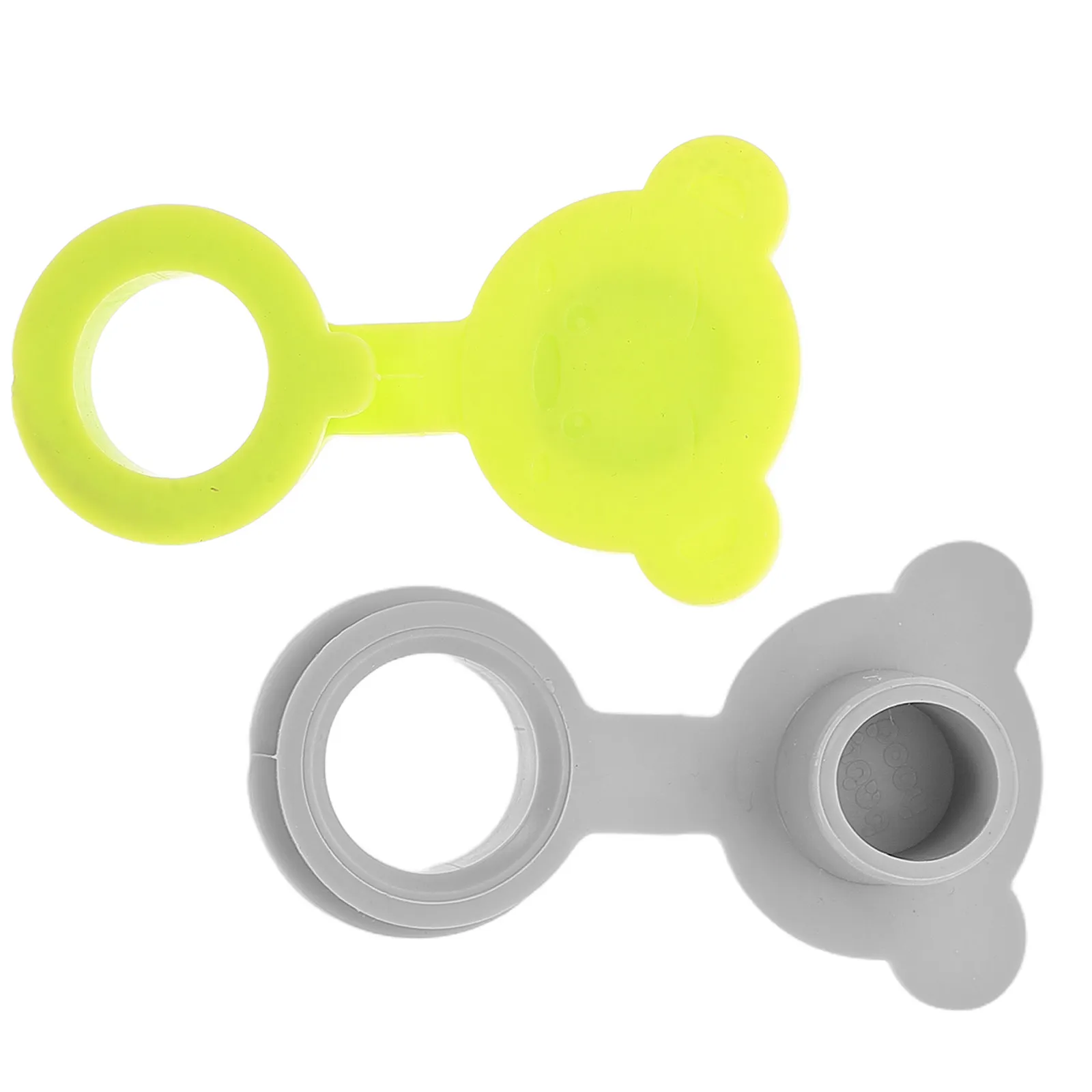 2Pcs Bath Drain Stopper - Soft Flexible Silicone Tub Plug - Secure Leakproof Seal for Portable Bathtubs - Hygienic