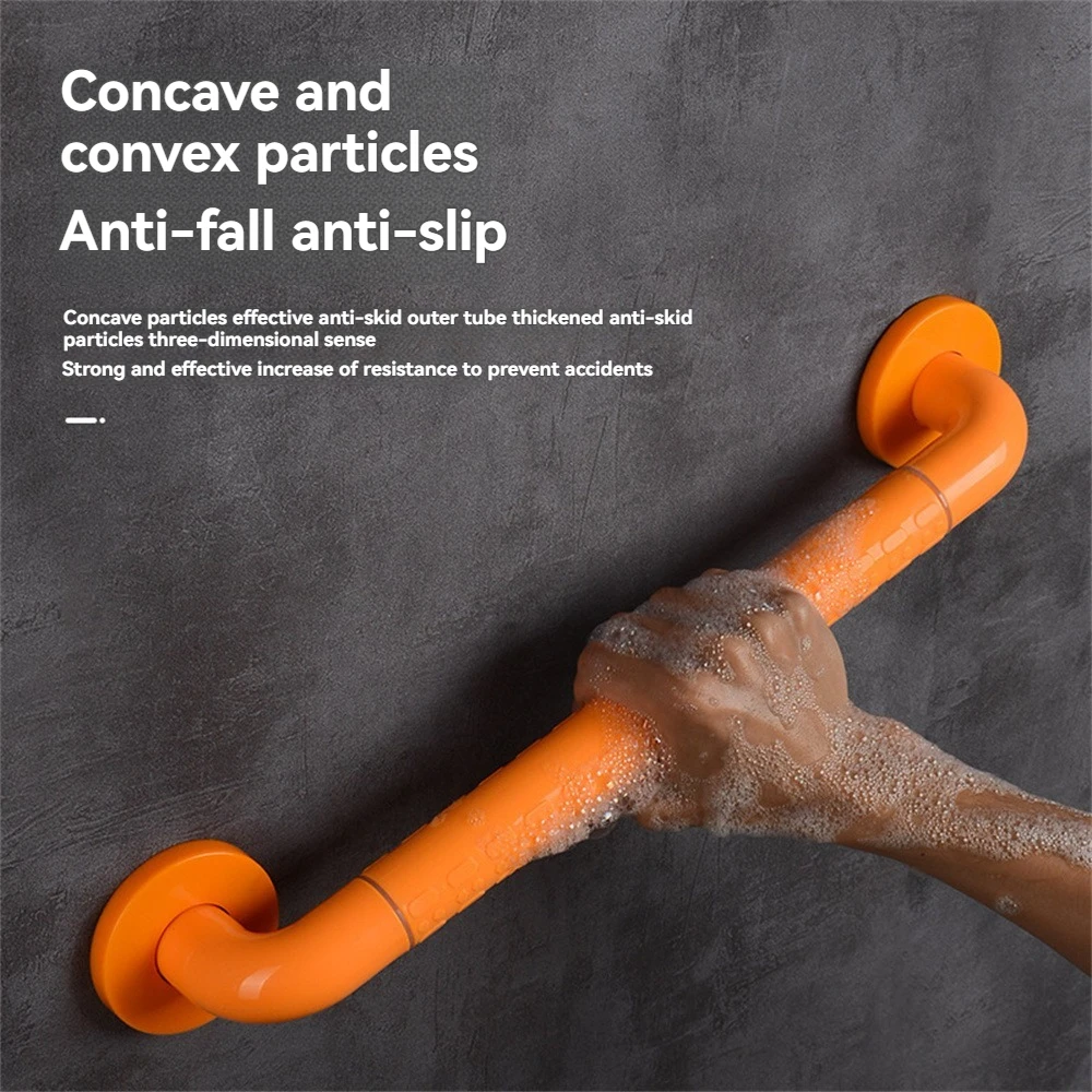 

1pc Toilet handrail; public bathroom handrail; barrier-free handrail for the elderly and the disabled