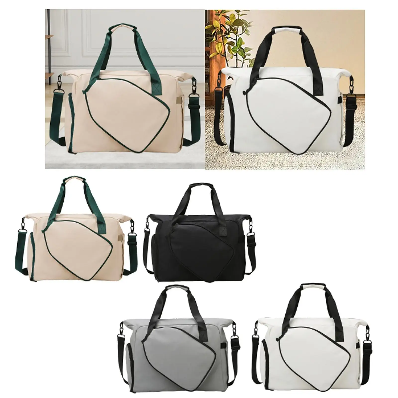 Pickleball Racket Bag Draagtas Organizer met Racket Paddle Holder Large