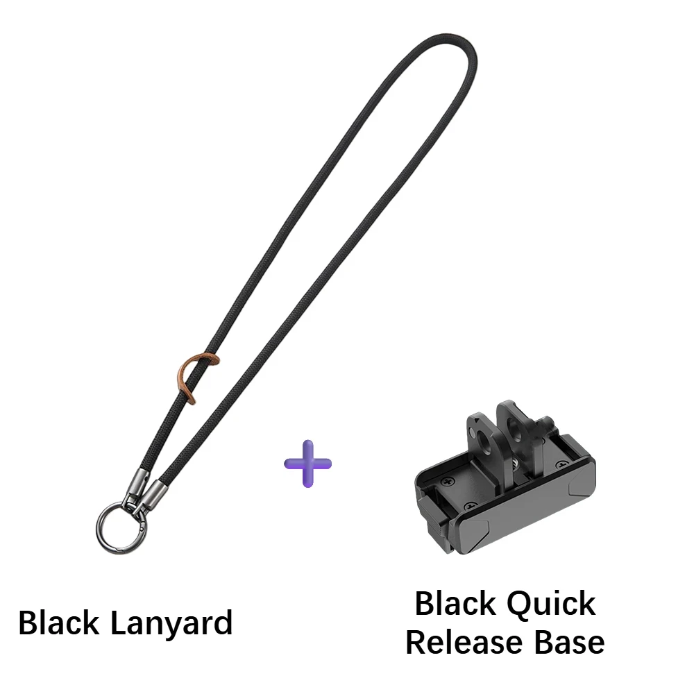 Camera Anti-loss Lanyard Magnetic With Quick Release Base Mount Outdoor Shoulder Travel Lanyard For DJI Action 6 Osmo Nano