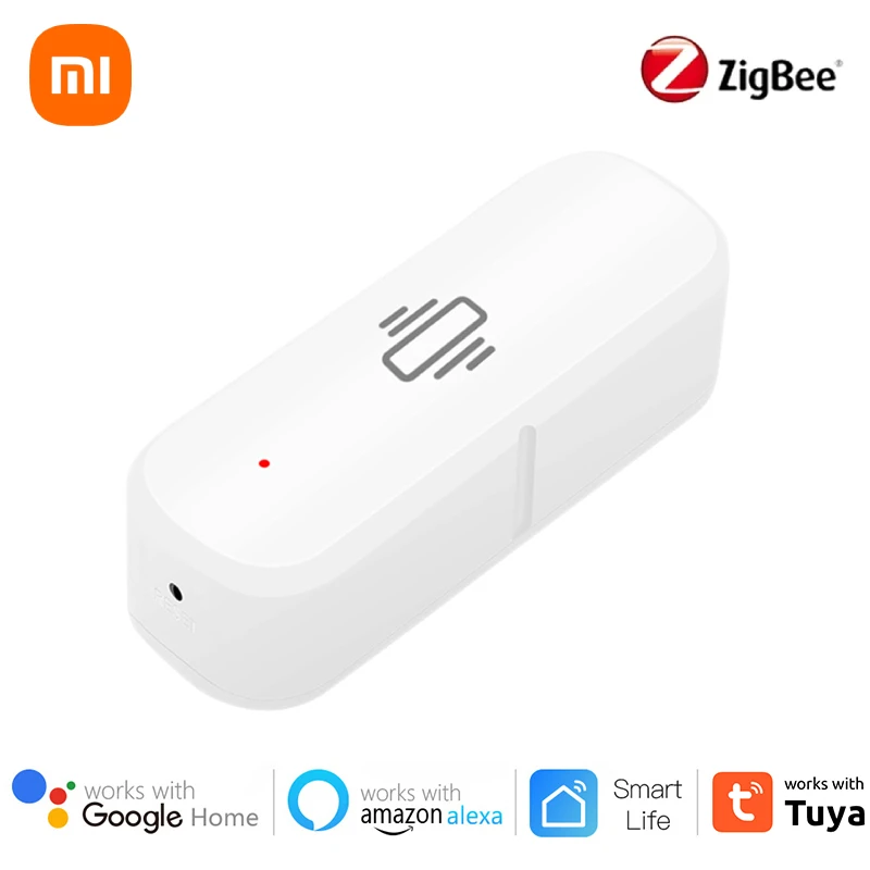 

Xiaomi Zigbee Smart Vibration Sensor Detection Tuya Smart Life APP Notification Real-Time Motion Shock Alarm History Record