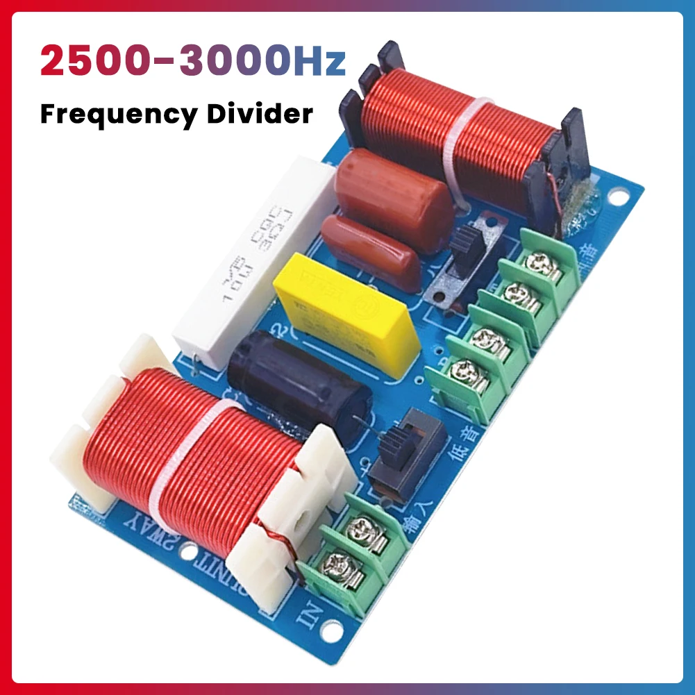 2-Way المتكلم مقسم تردد الصوت قابل للتعديل نقطة التردد 250 واط لتقوم بها بنفسك المتكلم تصفية الدائرة المسرح المنزلي تعديل الصوت