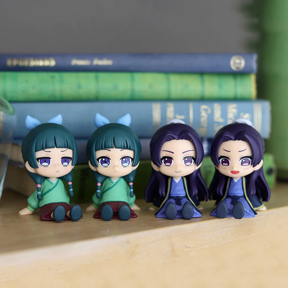 6cm Anime figure Maomao Jinshi look up action figures Maomao Jinshi mini figurine doll PVC Model Toys Collection Statue Gifts