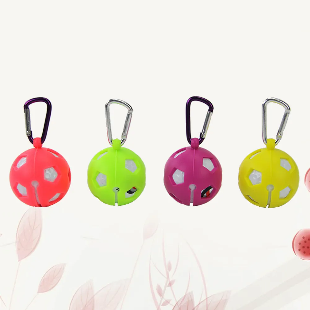 4Pcs Golf Ball Covers Silicone Material Safe Non-Toxic Comfortable Touch Lightweight Colorful Decor Perfect