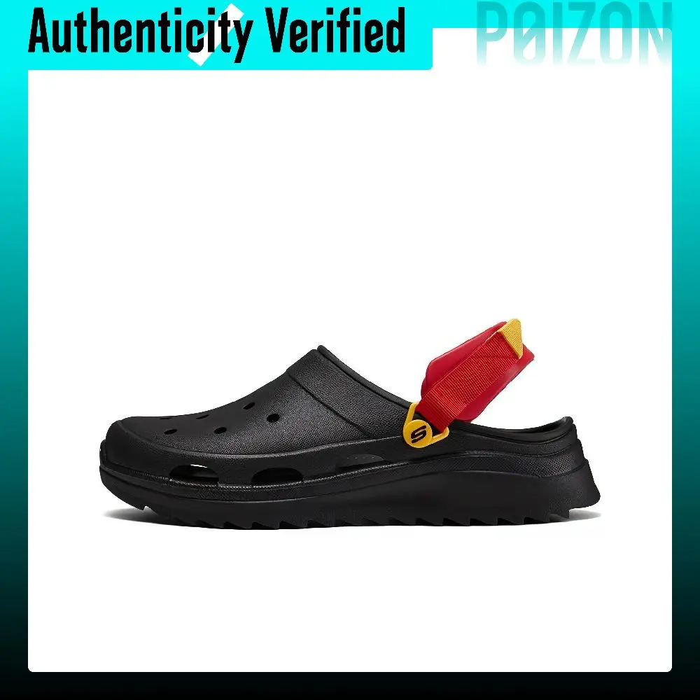 zuecos-skechers-foamies-para-hombre-negro-y-rojo-243311-bkrd