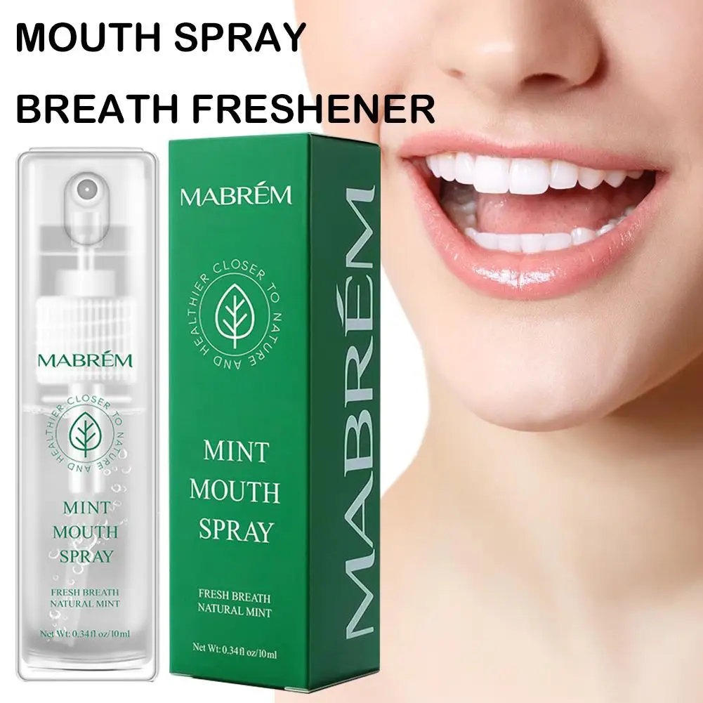 

10ml Breath Freshener Mint Mouth Spray Cleans The Mouth Removes Smoke Smell Removes Bad Breath Air Freshener Breath Spray