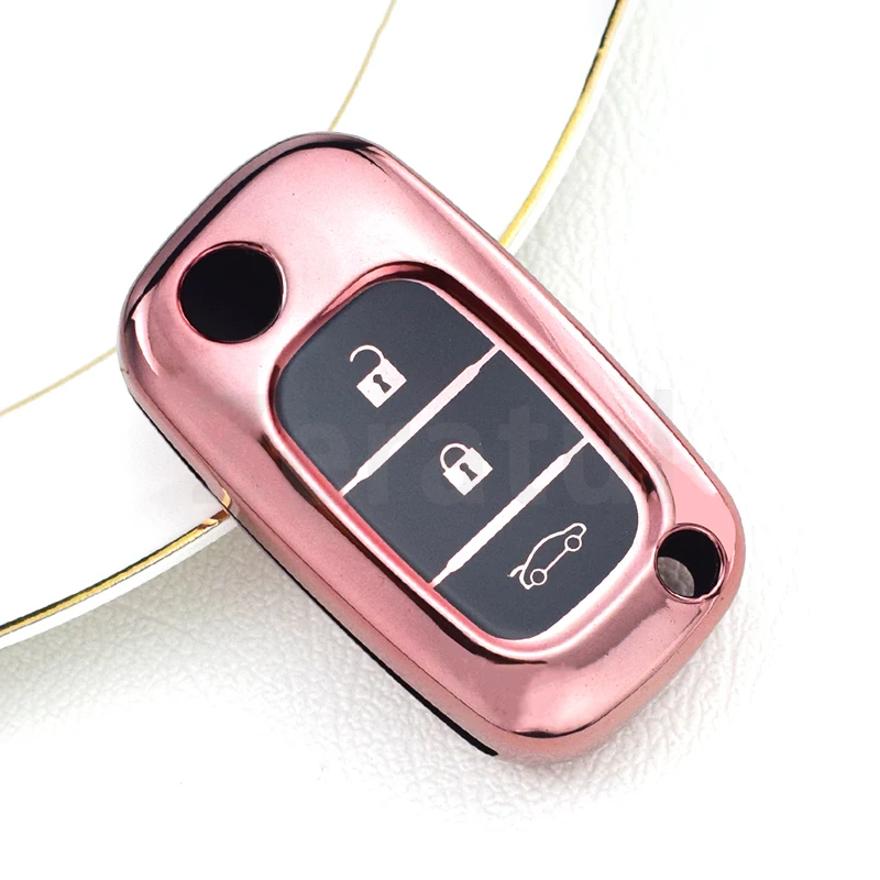 Shell For Renault Fluence Clio Megane For Mercedes For LADA Vesta Granta XRay Kalina Priora Sedan Sport TPU Car Key Case Cover image 4
