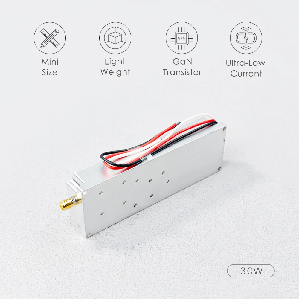 30W CUSTOM RF 730-830MHZ 830-930MHZ930-1030MHZ940-1100MHZ940-1030M730-820M850-940M 1100-1380MHZ Moduł GENERATORA NOISE Wzmacniacza