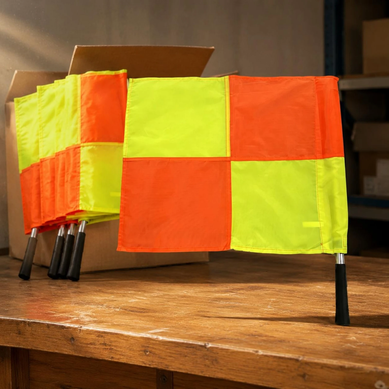 2 Pieces Football Linesman Fla - огляд і ціна Sports Equipment Football