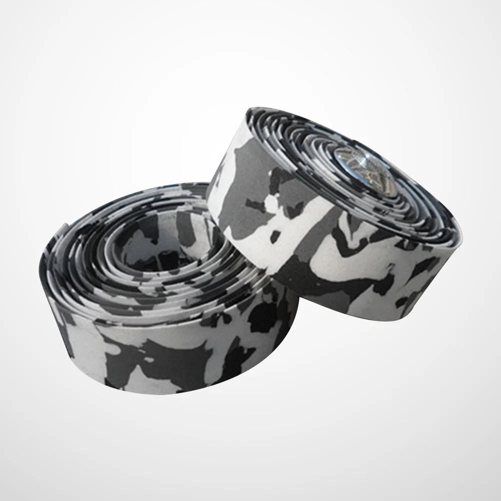 

Bicycle Handlebar White Black Tape for Bike Lightweight Exercise Easy to Install