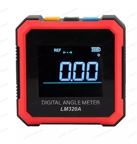 LM320F Digital Display Inclinometer Inclination Box Electronic Horizontal Angle Ruler Detector Slope Ruler Level