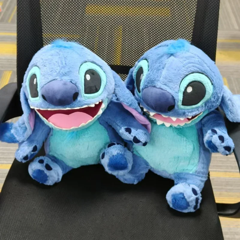 38cm Disney Lilo i Stich pluszowa zabawka Anime lalka pacynka na rękę Cartoon nadziewane miękkie towarzysz prezenty na urodziny i boże narodzenie dla dzieci