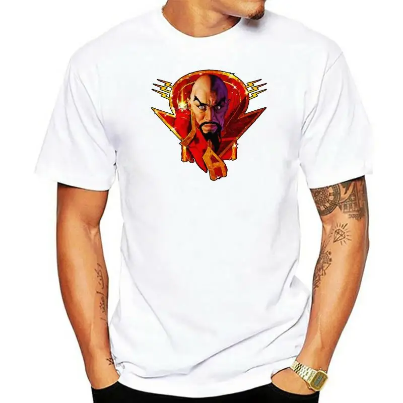 Ming the Merciless Flash Gordon Max Von Sydow 1980 Villian G240  LS U  Cool Casual pride t shirt men Unisex New