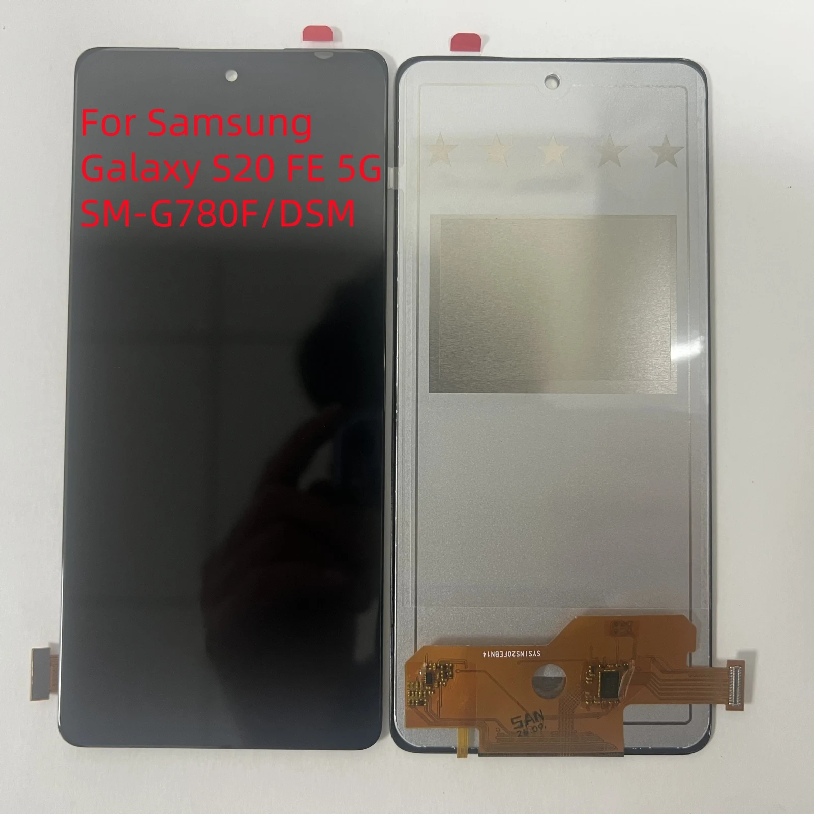 6,5-дюймовый TFT-дисплей для Samsung Galaxy S20 FE 5G, экран дисплея в сборе для Samsung S20 FE SM-G781B/DS SM-G780F/DSM INCELL LCD