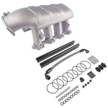 92mm EFI LS Hi-Ram Intake Manifold – Chevy GM LS3 / L92 Small Block Multi-Port Aluminum Performance Intake 1
