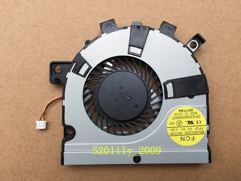 

Подходит для Toshiba M50-A m40-a M40t-AT02S E45T U40T AT01S Охлаждающий вентилятор процессора