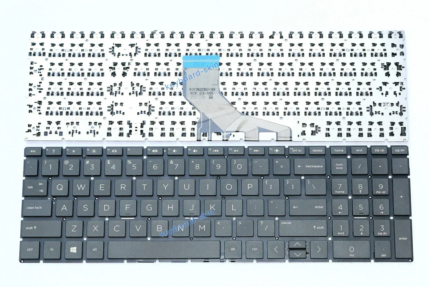 New US Keyboard No-frame No-backlit for HP 15-DA 15T-DA 15-DB 15T-DB 15-DX 15-DA0012DX 15-da0010tx 15-db0051od series laptop