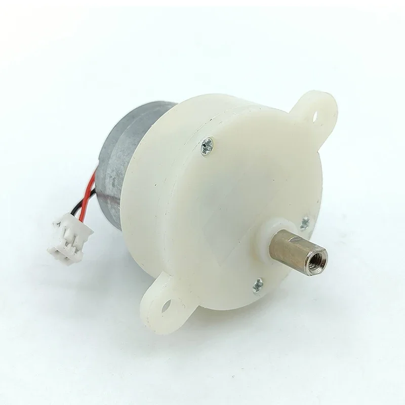 Mini 300 Gear Motor DC 3V 3.7V 5V 7RPM Slow Speed Plastic Gearbox Gear Reducer Motor Threaded Hole Shaft DIY Toy Model