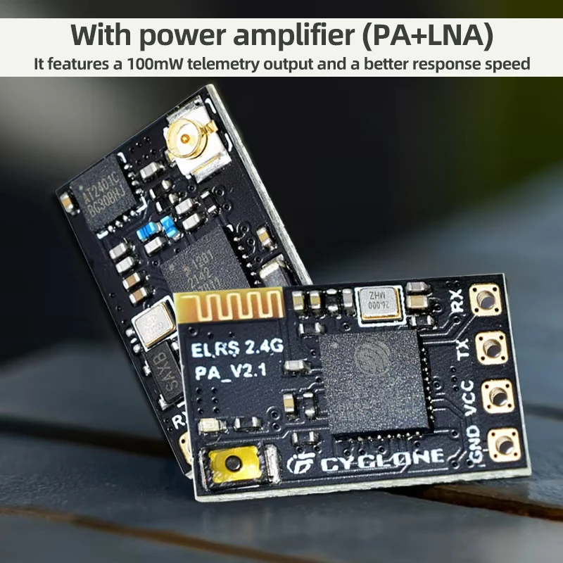 CYCLONE EP1 EP2 ExpressLRS Mini Receiver 2.4G 915MHz Long Range CRSF Betaflight Compatible For FPV Drone