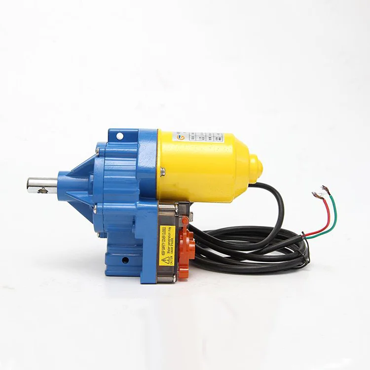 2025Agricultura Estufa Rodillo de película lateral eléctrico 80w Unidad de enrollable eléctrica Motor enrollable para sistema de ventilación