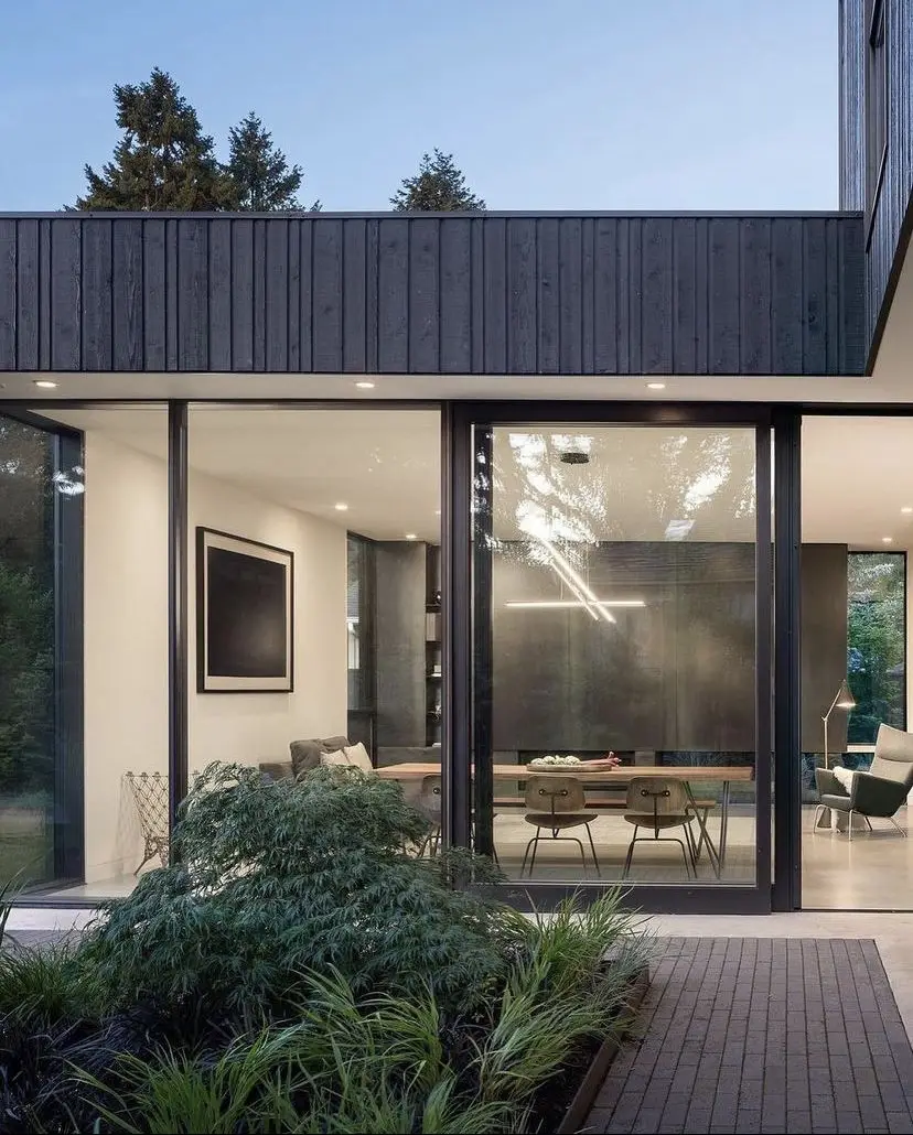 

Residential House Aluminum Sliding Doors Soundproof Energy Saving Double Glazed Patio Balcony Sliding Partition Door Glass Doors