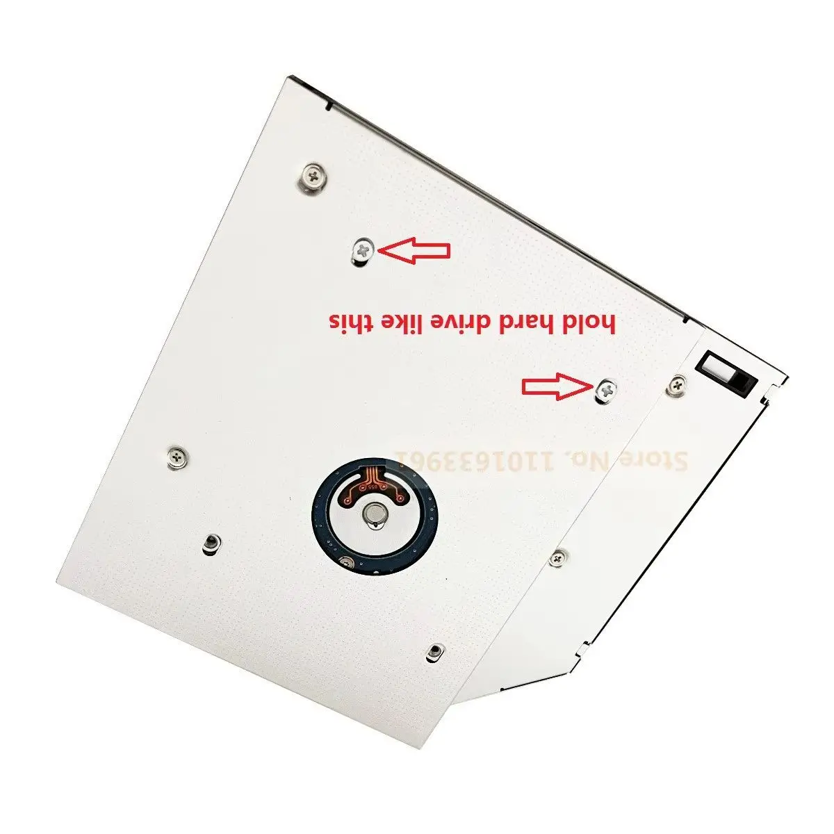 2nd 2.5 القرص الصلب HDD فتحة الخليج البصرية العلبة قوس محول لديل XPS 1640 1645 1647 L502X L501X Dell Studio 1435 1440 1457 #4