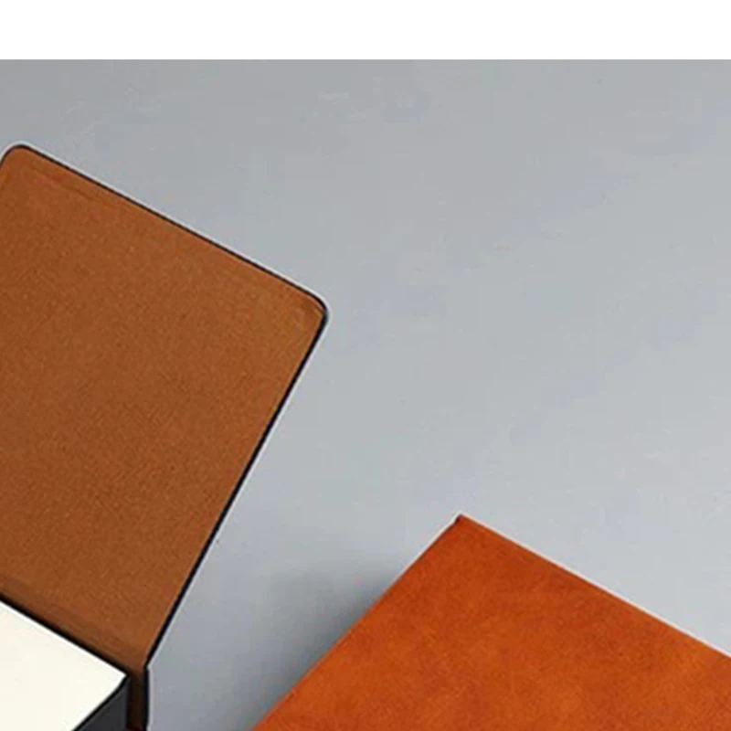 صندوق توزيع ملاحظات لاصق من جلد البولي يوريثان - حامل لوحة مذكرة أنيق لسطح المكتب للطلاب والمحترفين المكتبيين