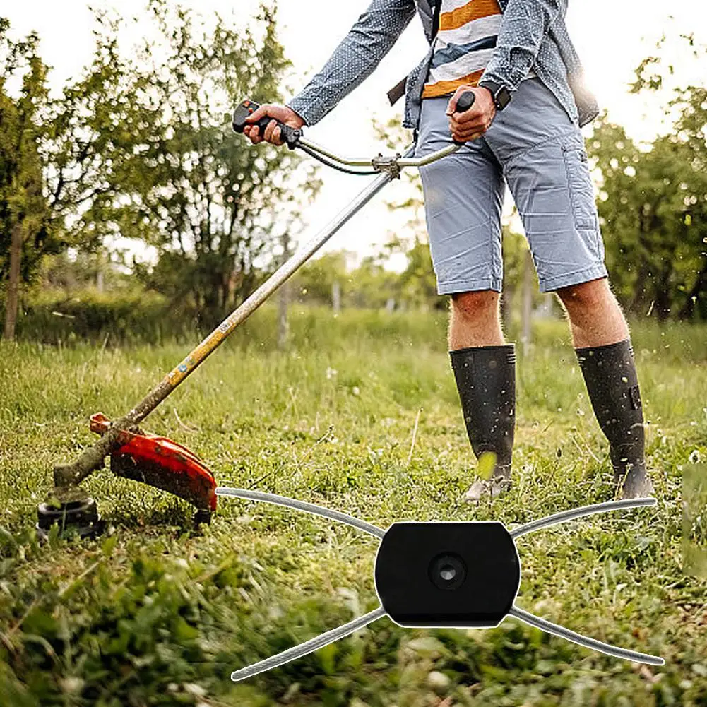 رأس تشذيب سلك كهربائي من الفولاذ ، استبدال شفرات الأعشاب الضارة ، رأس جزازة ، آلة تشذيب العشب ، 10: 10: 3: 1