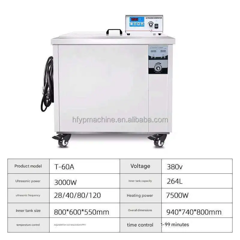 Ultrasonic Cleaning Machine 38L Ultrasonic Cleaner Stainless Steel Car Repair Shop Oil Rust Ultrasonic Carbon Deposit Cleaner