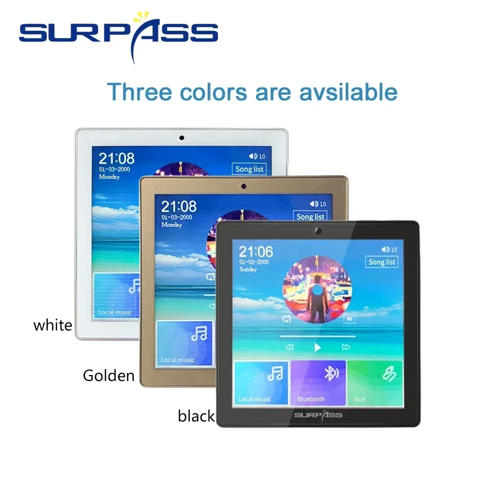 Amplificador bluetooth de 4 canales, Audio doméstico inteligente, inalámbrico, compatible con Bluetooth, Mini amplificador estéreo multifunción, Hificon Radio FM