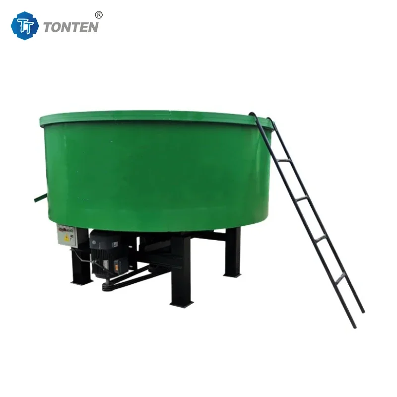 Durable-Blade Pan Mixer for Feedstuff Preparation Long Service Life