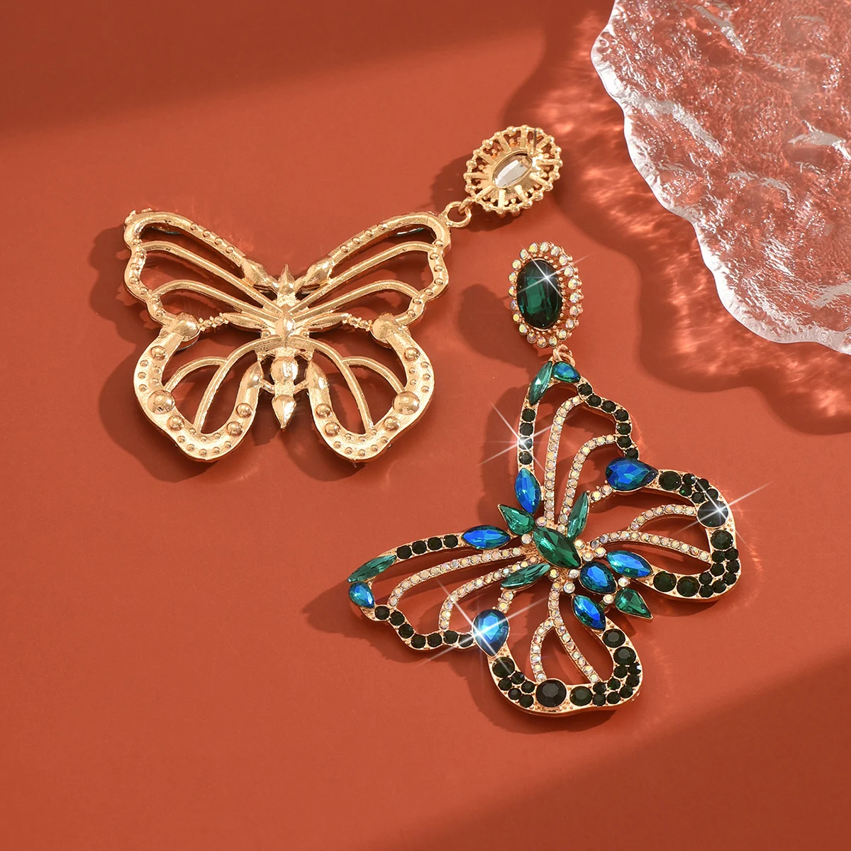 Ladies' Fashionable Butterfly Earrings and Jewelry Are Suitable for Dates, Parties, Festivals, and Gifts