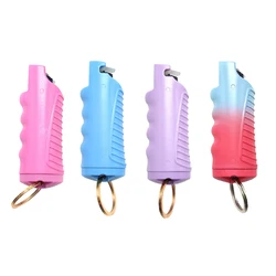 1-5PCS Multipurpose Pepper Spray Keychain Anti-Drop Plastic Women Pepper-spray Housing Self Defense Spray Keychain Accessories