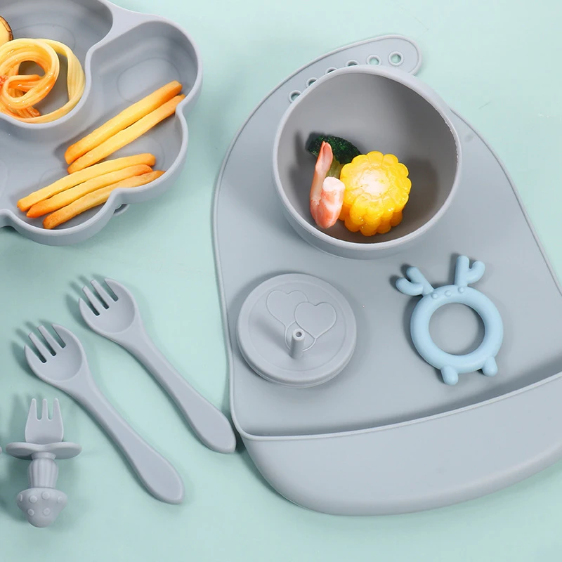 

1/8pcs Baby silicone teethers children teething stick bracelet teething soothing biting toy gloves cartoon anti eating hands