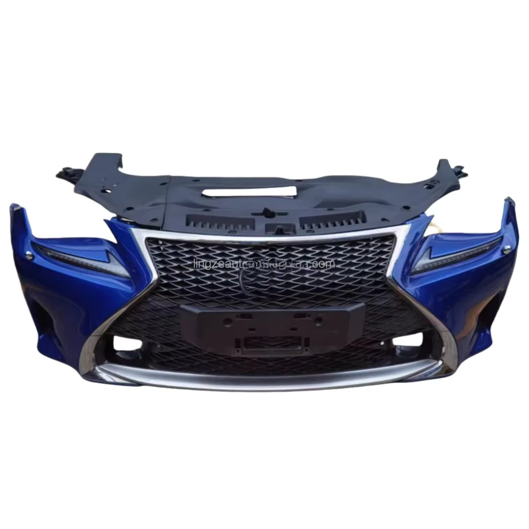 

Fit for Lexus RC Front Bumper 2016-2018 RC Lexus Car Bumpers Assembly Lexus RC Car Grille Bumper C10 Hood Cover Replacement