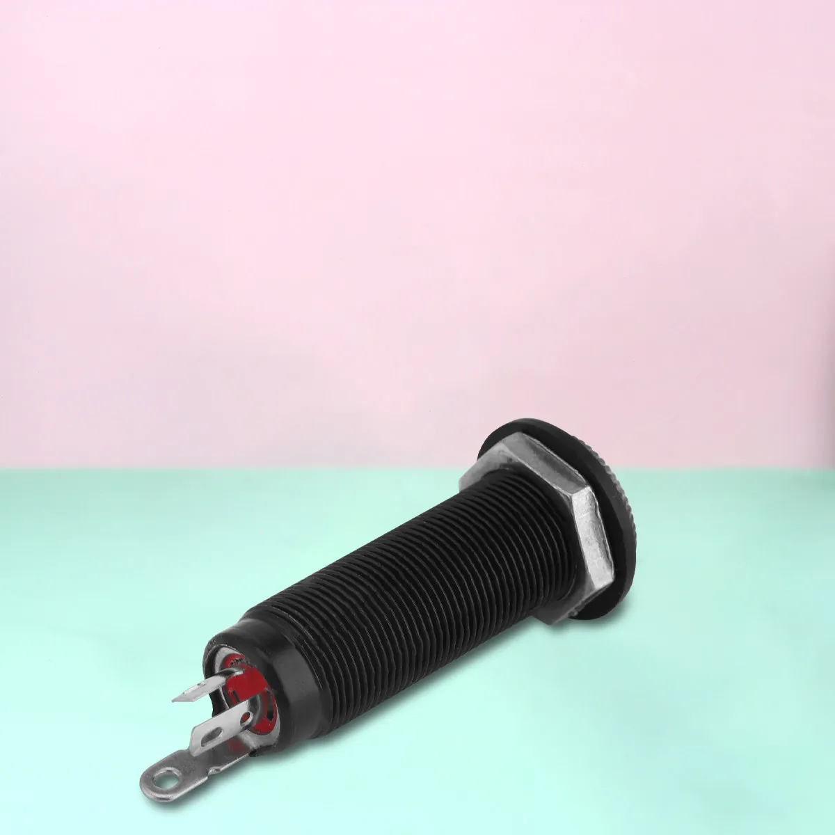 1Pcs Guitar End Pin Socket Plug Compact High Sensitivity Durable Output Replacement for Acoustic Electric Bass