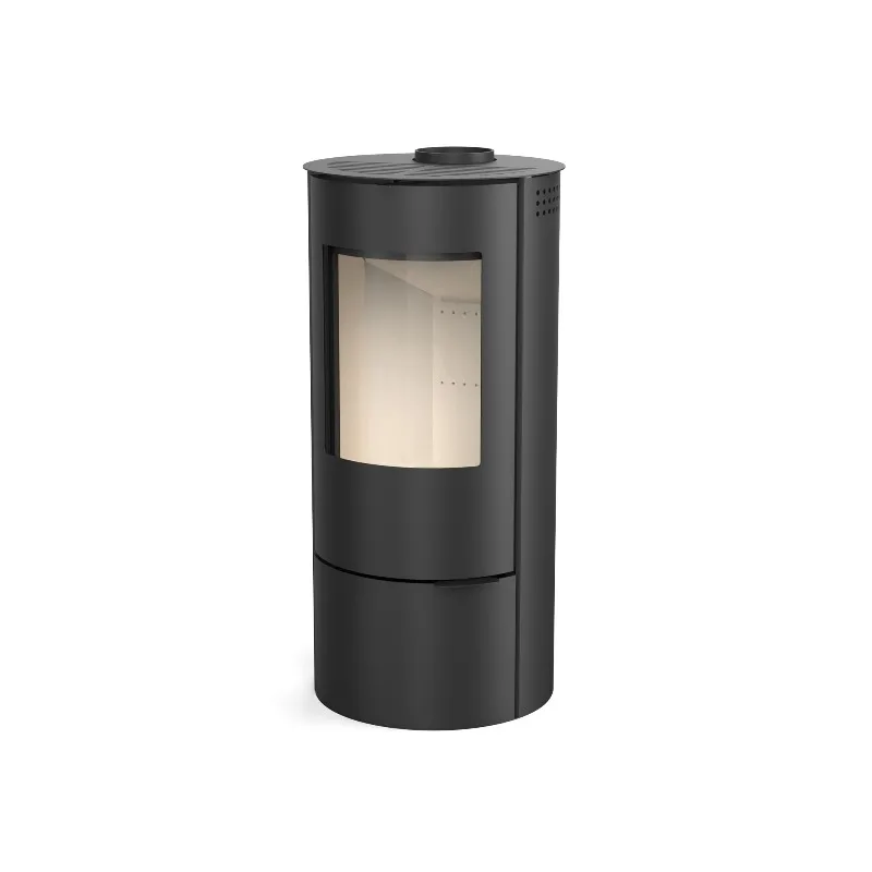 

R1204B 12KW ECO-DESIGN Round Design Smokeless Freestanding Wood Burning Stove Fireplace Wood Stove Indoor Heating