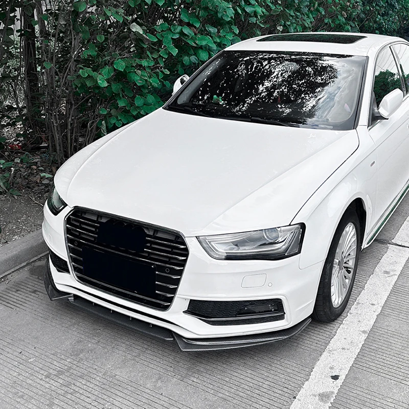 Kép 7: Autó bejárati Festékpárna Ajak számára 2013-2016 audi V–2 B8.5 A5 8T sline Diffuzőr splitter Spoiler Külső Átállítás autó accessor alkatrészek