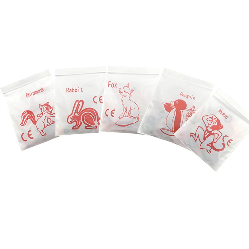 5000pcs/Box Dental Elastics Rubber Bands Zoo Pack Ligature Ties 3.5/ 6.5Oz Orthodontic Materials