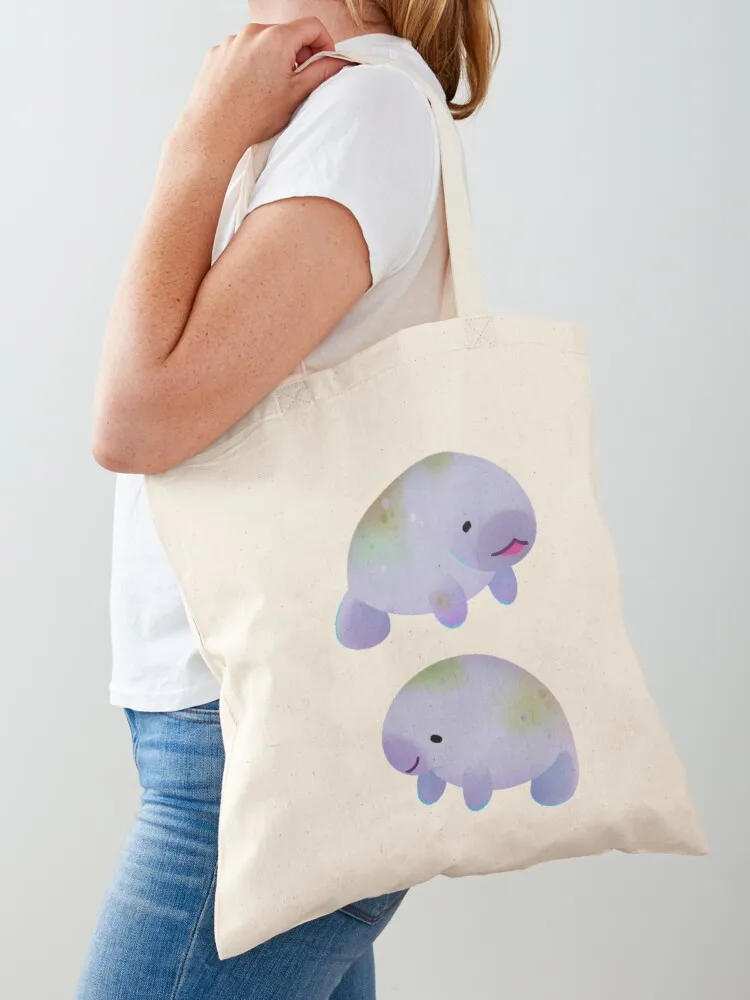 

Sea cow (Sirenians) Tote Bag Women's shopper bag Shopper woman shopping bag Big women
