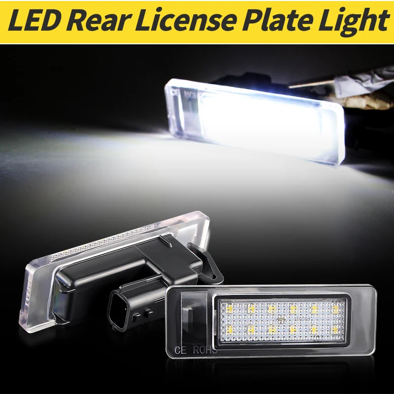 Luzes led da placa de identificação para renault clio 5 espace 5 koleos 2 caixa de ônibus mestre talisman grand tour nissan leaf maxima gtr