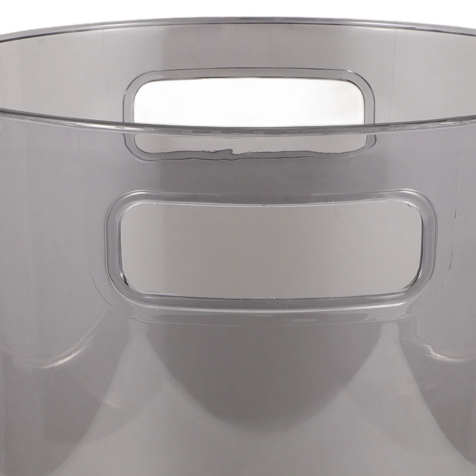 

Small Plastic Trash Can Round Garbage Container Bin Handle for Bedroom Office Kitchen Storage Basket Wastebasket