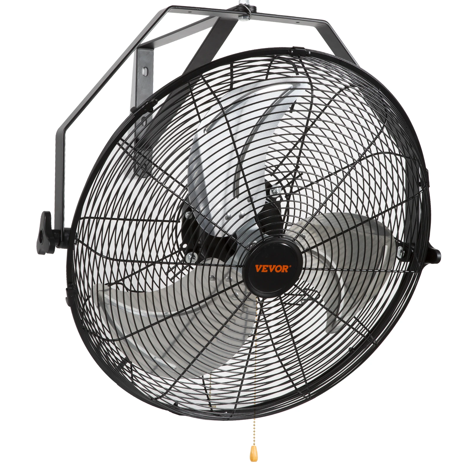 VEVOR Wall Mount Fan High Velocity Waterproof Oscillating Industrial Wall Fan for Warehouse Greenhouse Workshop Patio ETL Listed