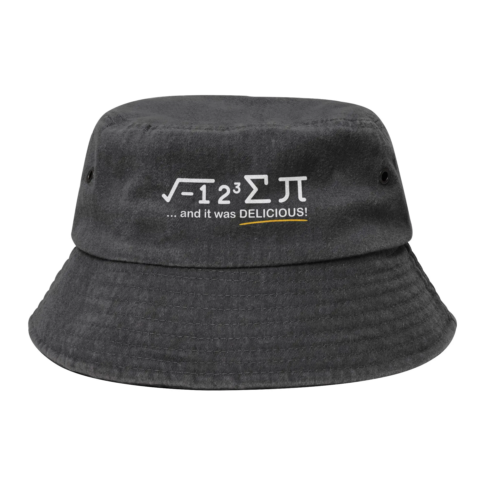 Spring Headwear I Ate Some Pi Math Lover Stuff Bucket Hats Men Women Distressed Washed Sun Hats Session Hat Fishing Cap Vacation