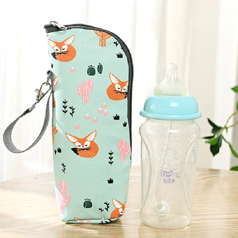 New Pattern Fashion Convenient Bottle Insulation Bag Baby Bottle Bag Baby Feeding Bottle Insulation Device Mommy Bag Accessories